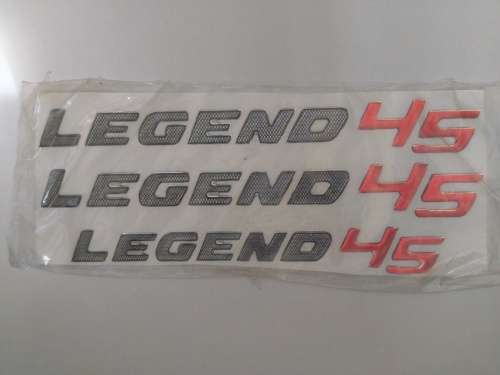 TOYOTA LEGEND 45 BUBBLE STICKER SET