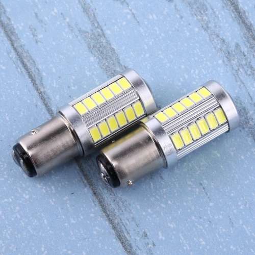 1157 P21/5W BAY15D SUPER BRIGHT 33SMD 5630 BRAKE LIGHT/TAIL LIGHT CAR BULBS WHITE
