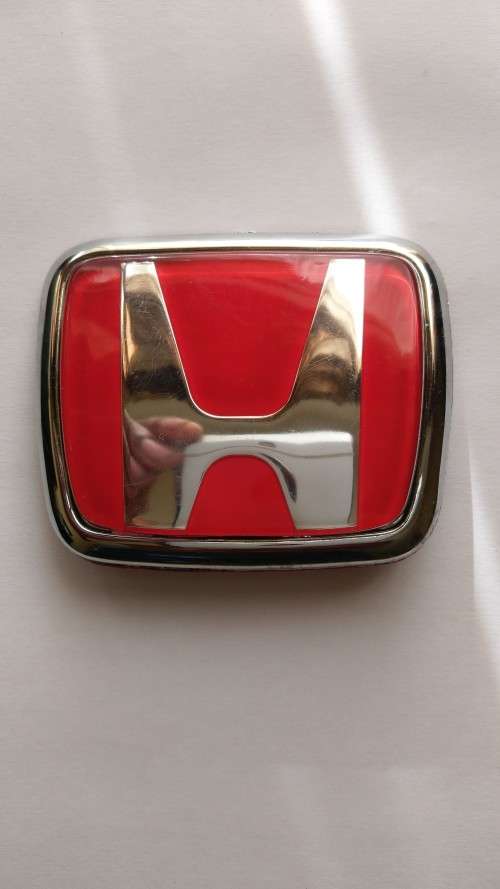 Red Honda Emblem