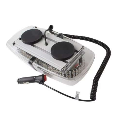 240 LED STROBE WARNING LIGHT MAGNETIC BASE EMERGENCY LIGHT AMBER COLOR