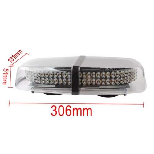 240 LED STROBE WARNING LIGHT MAGNETIC BASE EMERGENCY LIGHT AMBER COLOR
