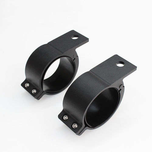 76-81mm PAIR Bullbar Mounting Bracket Clamp LED light bar Driving Offroad