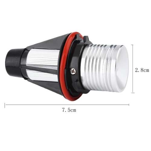 6W BMW X5 BRIDGELUX LED ANGEL EYE BULB WHITE FOR E39 E53 E60 E61 E63 E64