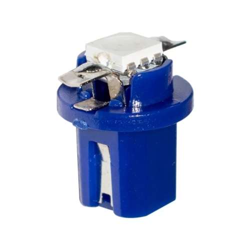 10 PCs T5 B 8.5 5050 1Smd Led Dashboard Instrument Cluster Indicator Bulbs Blue