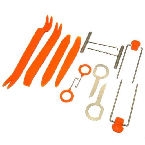 12pcs Car Door Plastic Trim Panel Dash Installation Removal Pry Tool Set