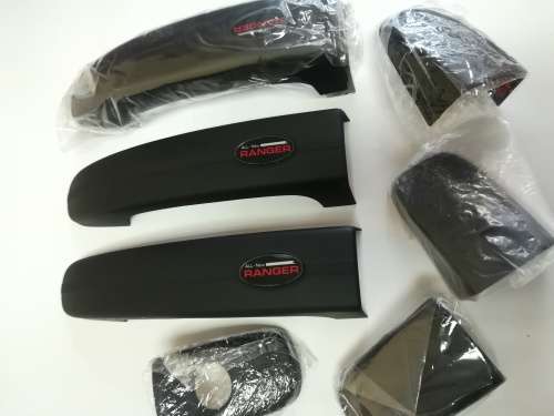 Ford Ranger T6/T7 2012-2018+ Door Handle Covers (Black)
