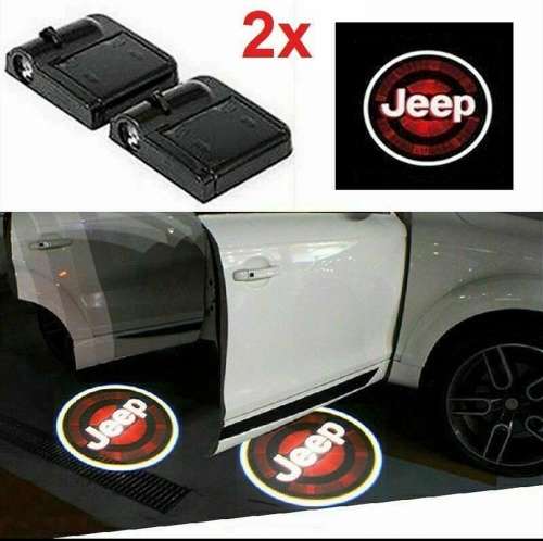 Wireless Ghost Shadow Door Led Logo Lights JEEP - Local Stock!!