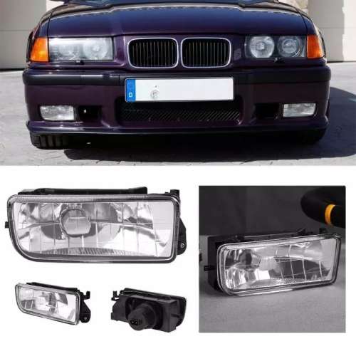 BMW E36 CRYSTAL CLEAR FOGLIGHT SET 1991-1997