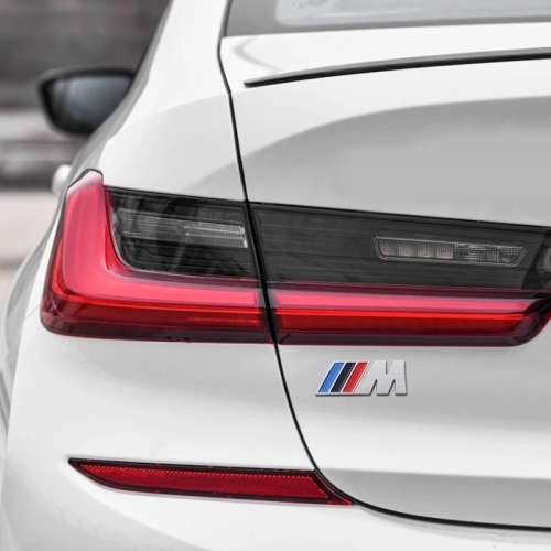 BMW M LOGO 3D METAL REAR STICKER CHROME