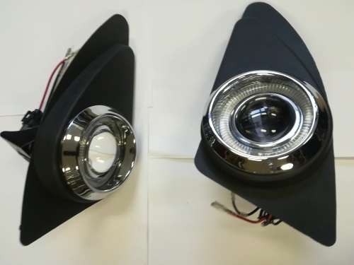Ford Bantam Angel Eye Projector DRL Foglamp  Set With Covers 2006+