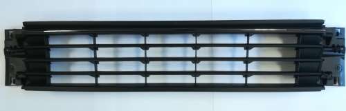 VW Polo TSI 2014+ (Mk 7) Front Bumper Centre Grille With Chrome - Black