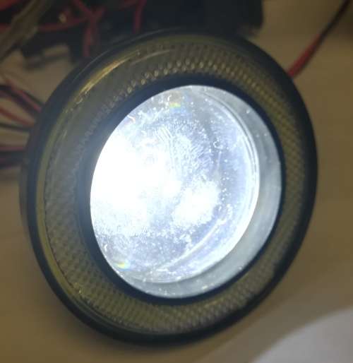 LED FOG ANGEL EYES SET PROJECTOR WATERPROOF R500