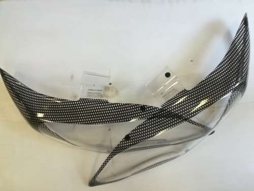 Toyota Corolla 2007 - 2010 Carbon Headlight Shields