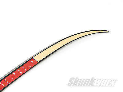 BMW E90 3-series Sedan 2005-2011  Slim Boot Spoiler Unpainted Factory Style Polyurethane Rubber