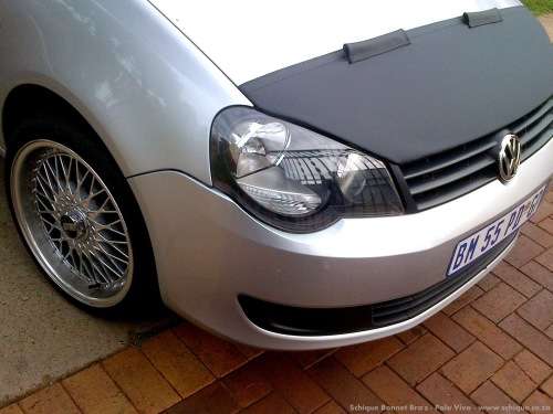 Bonnet Bra Pu Leather - VW Polo 2005 to 2013