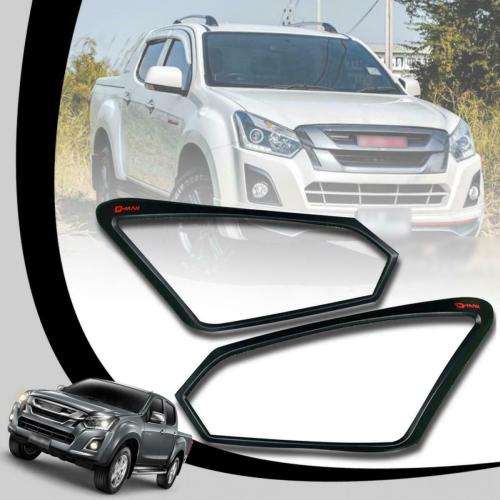 Isuzu DMax D-Max 2016-19 Head Light Cover Trim Set