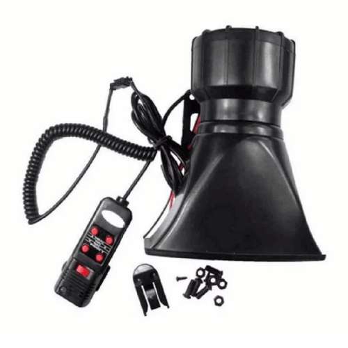 12v 60w 5 Tone Car Truck Vehicle Loud Sound Warning Siren Speaker