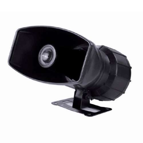 12v 60w 5 Tone Car Truck Vehicle Loud Sound Warning Siren Speaker