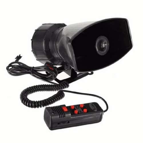 12v 60w 5 Tone Car Truck Vehicle Loud Sound Warning Siren Speaker