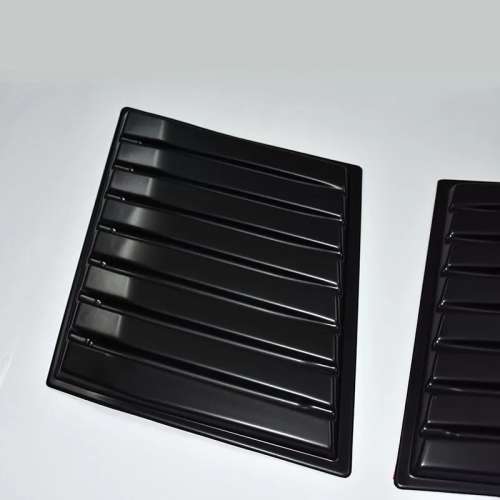 FORD RANGER T6/T7 2012-2019 BONNET SCOOP 2 PIECE BLACK