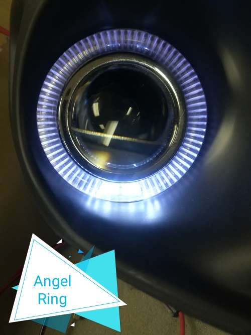 Toyota Corolla Angel Eye Projector DRL Foglight  Set With Covers 2004+