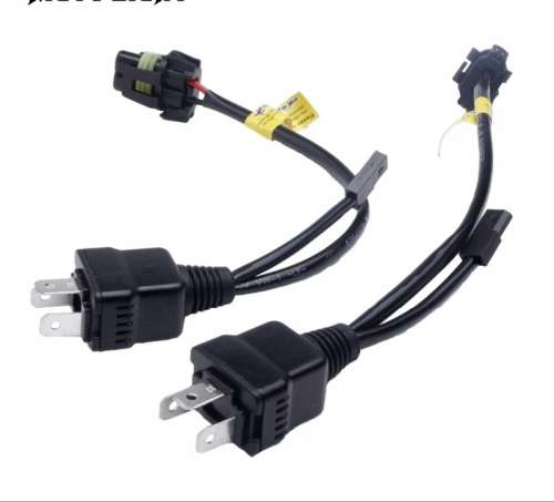 2 x HID Xenon H4 Hi/Low Controller Wiring Harness
