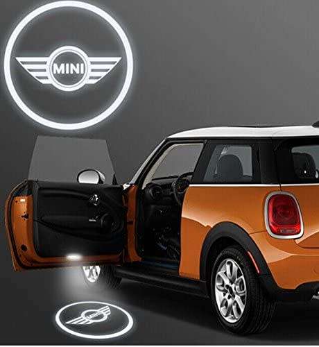 LED 3D Laser Car Door Welcome Light Projector Logo For Mini Cooper