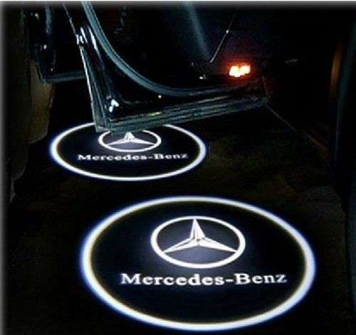LED 3D Laser Car Door Welcome Light Projector Logo For Benz CLA(CLA-Class) C207 A207  C218