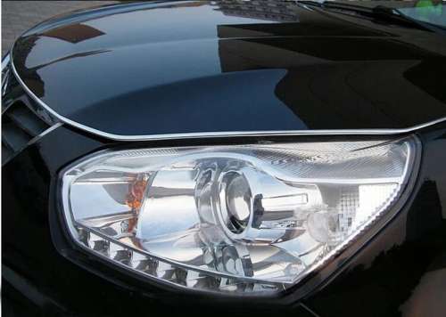 Clip-on Chrome Beading 10mm x 1metre