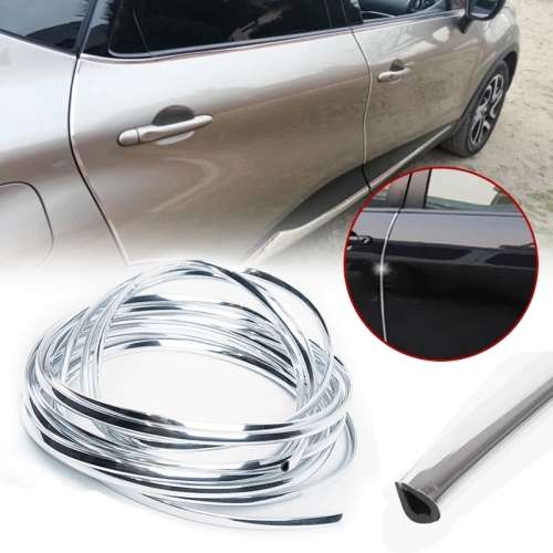 Clip-on Chrome Beading 10mm x 1metre