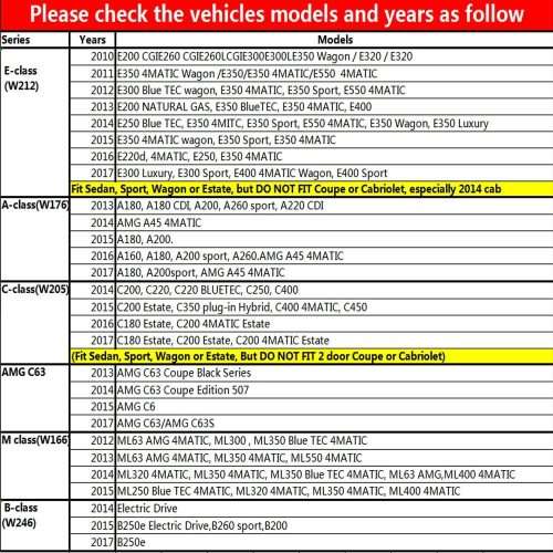 LED 3D Laser Car Door Welcome Light Projector Logo For Benz W166 W212 W246 W176 W205 X164 GLX