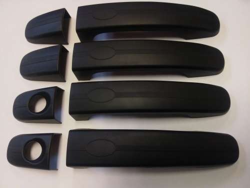 Ford Ranger T6/T7 2012-2019 Door Handle Covers (Black)
