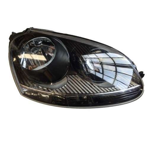 Vw  Golf 5 Jetta 5 Smokey Headlight Right Fits Non Gti 6 Pin Connector