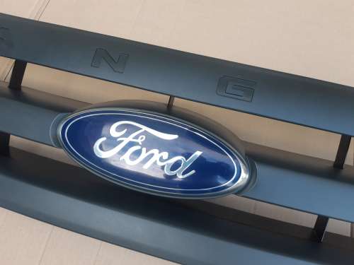 Ford Ranger T6 Main Grill Black Fits cars from 2012 to 2015