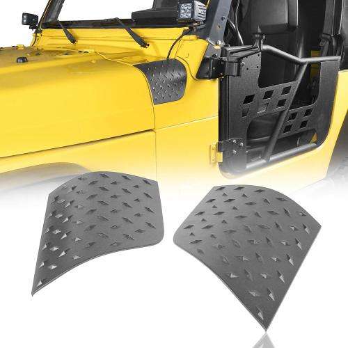 Angle Wrap Covers for 2007 - 2016 Jeep Wrangler - Pair