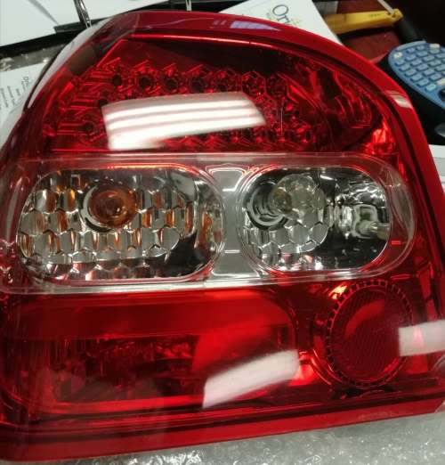 VW Golf Mk3 LED Tail Light Set - Red White