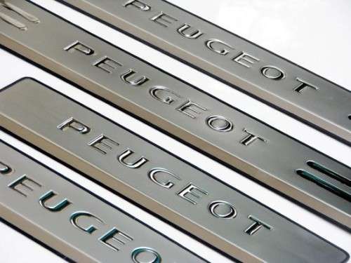 Peugoet 206 Chrome Door Sill Trim Set