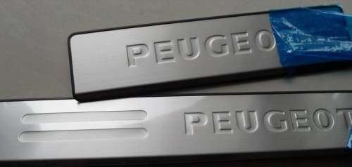 Peugoet 206 Chrome Door Sill Trim Set
