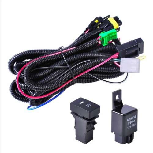 H11 Fog Lights Wiring Harness