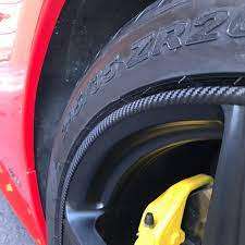 Wheel Rim Lip Protector Stripe Kit (Carbon Fibre)