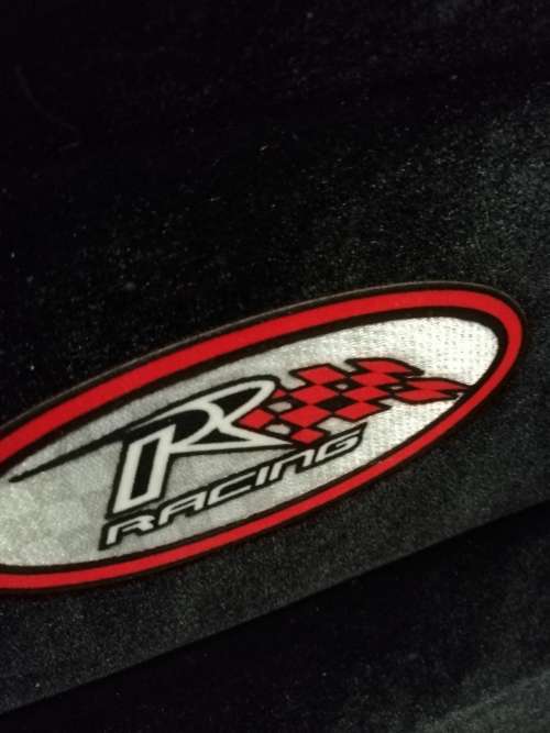 R Racing Seat Velvet Seat Cushion Cover
