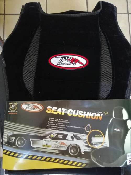 R Racing Seat Velvet Seat Cushion Cover