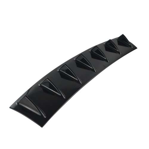 Universal Rear Diffuser Fin Type - Gloss Black