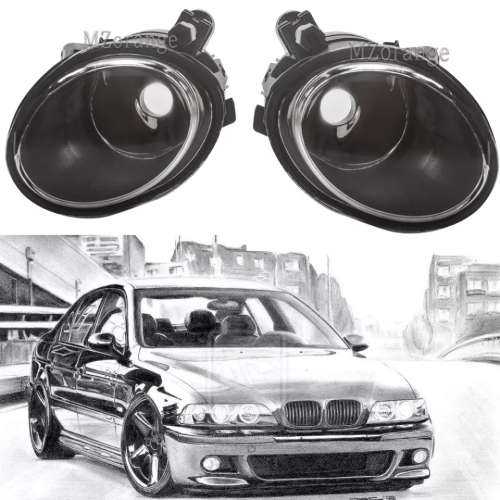 Bmw E46 M3 E39 M5 Fog Light Set - Clear Lens