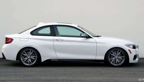 Bmw M Performance Side Skirt Decals Vinyl Sticker for Bmw 1 3 5 Series