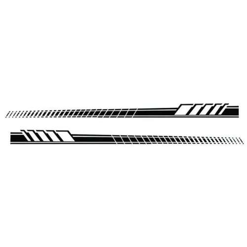 2 x Amg Racing Sport Side Skirt Decals Vinyl Sticker