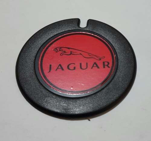 Licence Disc Holder Plastic Black JAGUAR