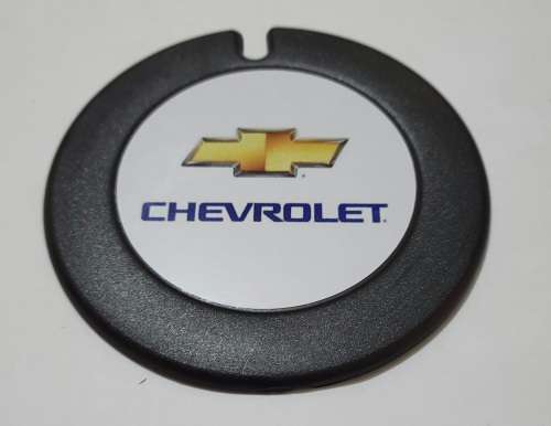 Licence Disc Holder Plastic Black CHEVROLET