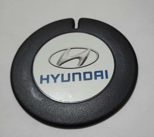 Licence Disc Holder Plastic Black HYUNDAI