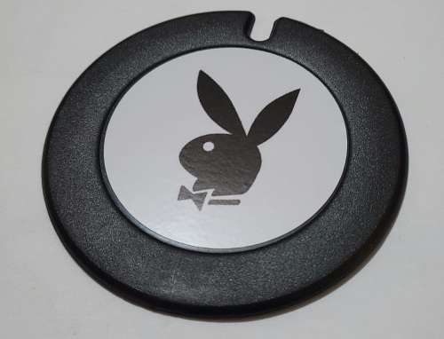 Licence Disc Holder Plastic Black PLAYGIRL